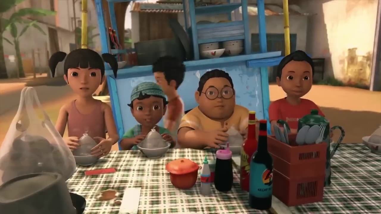 Anak-anak Membantu Agar Bakso Kembali Laku