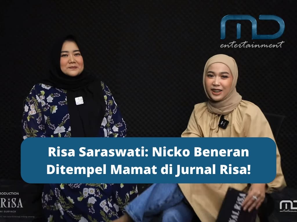 Risa Saraswati: Nicko Beneran Ditempel Mamat di Jurnal Risa!