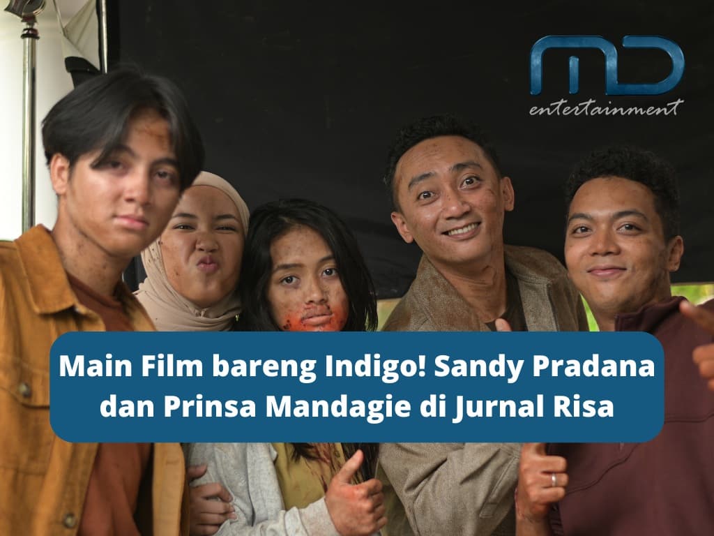 Main Film bareng Indigo! Sandy Pradana dan Prinsa Mandagie di Jurnal Risa