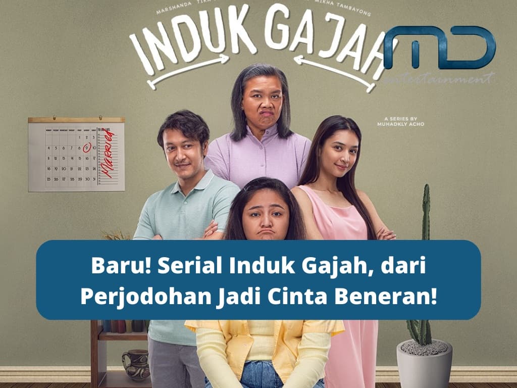 Baru! Serial Induk Gajah, dari Perjodohan Jadi Cinta Beneran!