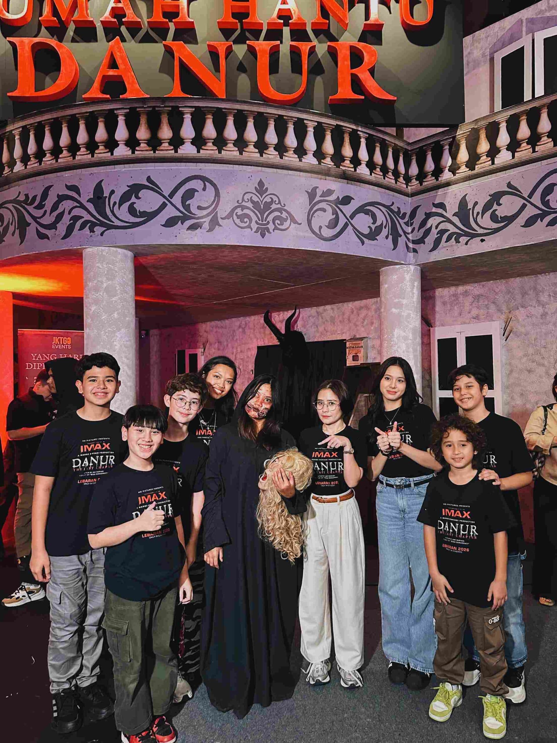 Rayakan Lebaran, MD Pictures Buka Rumah Hantu Sinematik Pertama Danur: The Last Chapter di Bekasi