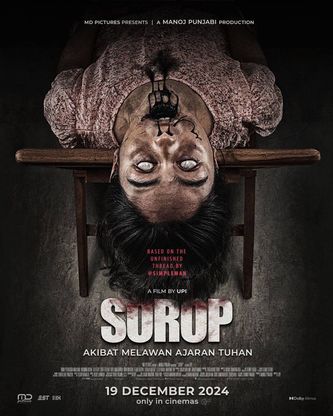 MD Pictures Rilis Film “Sorop” Akibat Melawan Ajaran Tuhan