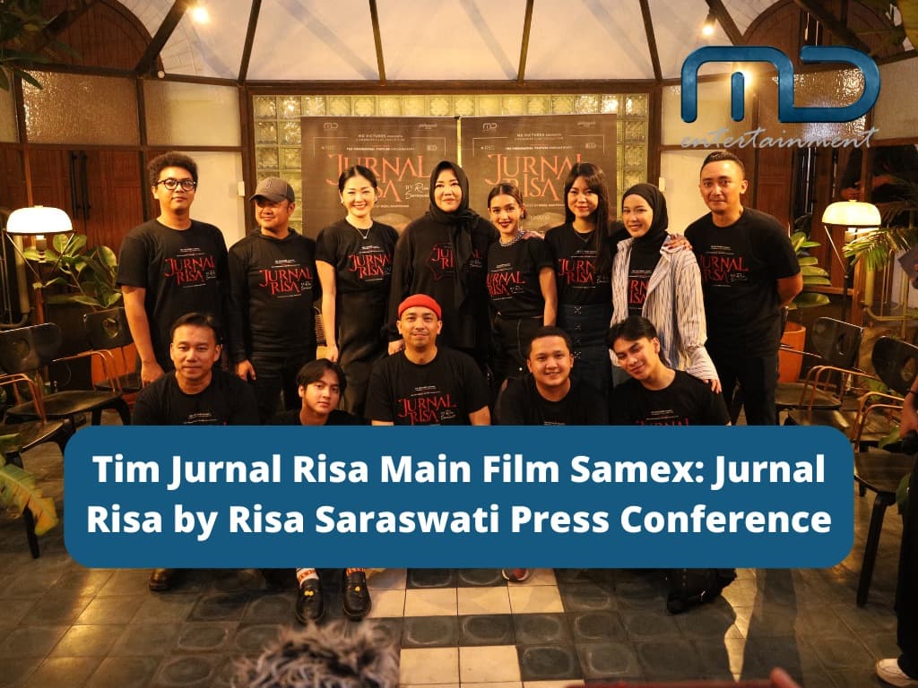 Tim Jurnal Risa Main Film Samex: Jurnal Risa by Risa Saraswati Press Conference