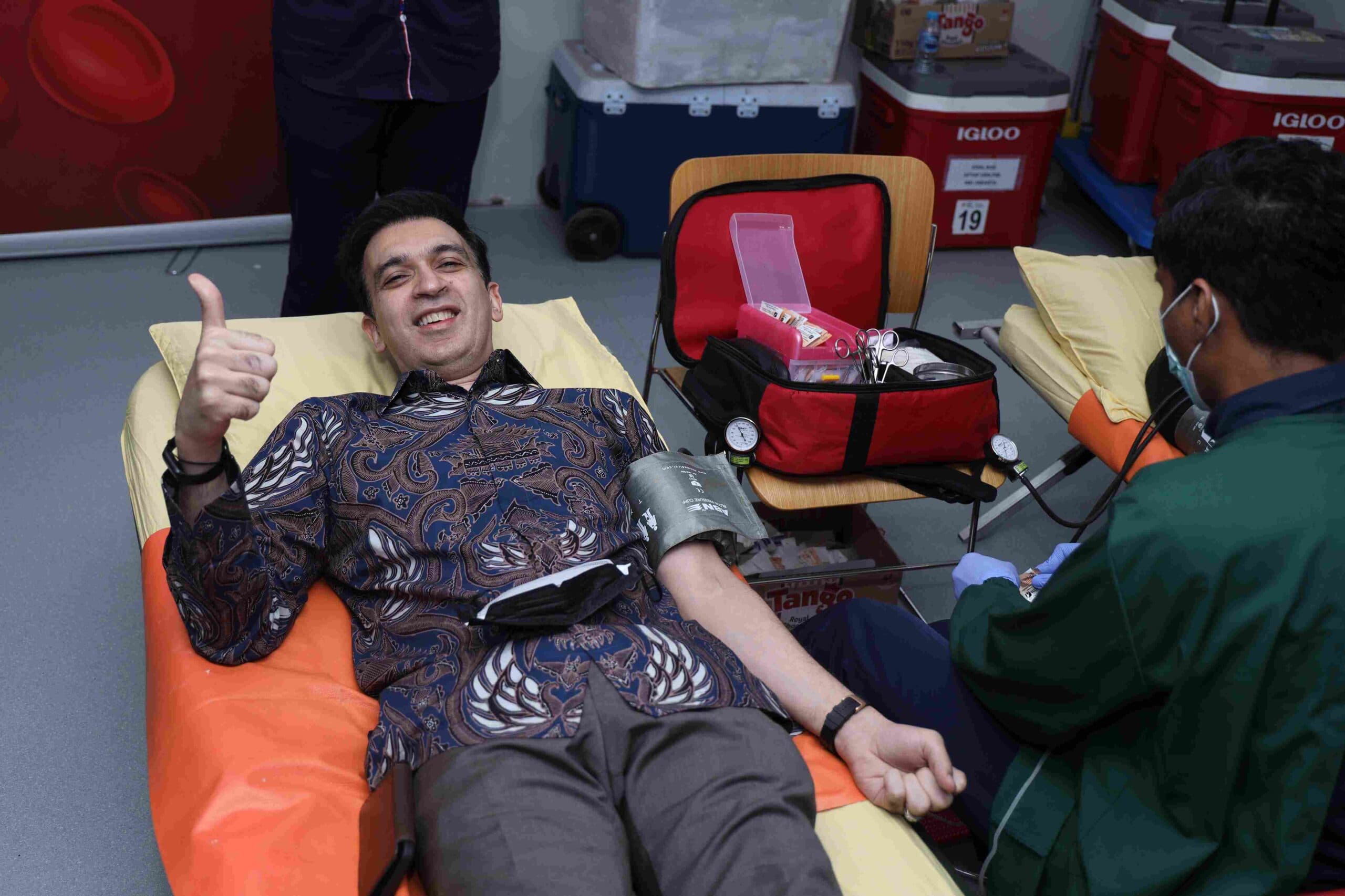 Kantor MD Entertainment untuk Donor Darah, Manoj Punjabi Ajak Semua Orang!