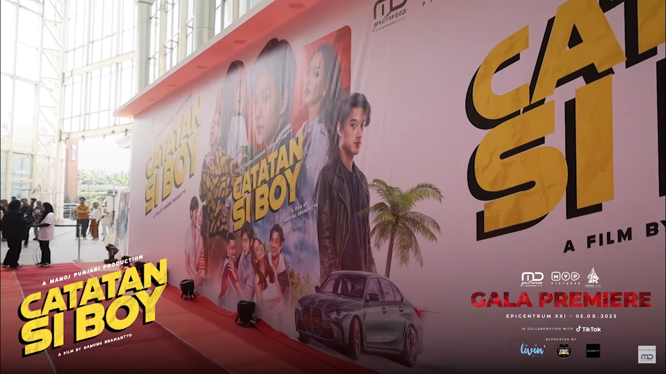 gala premiere catatan si boy md pictures