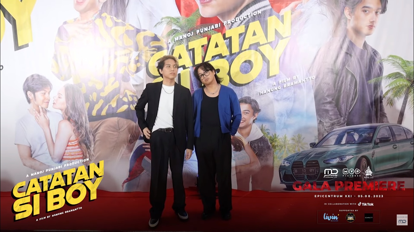 gala premiere catatan si boy md pictures