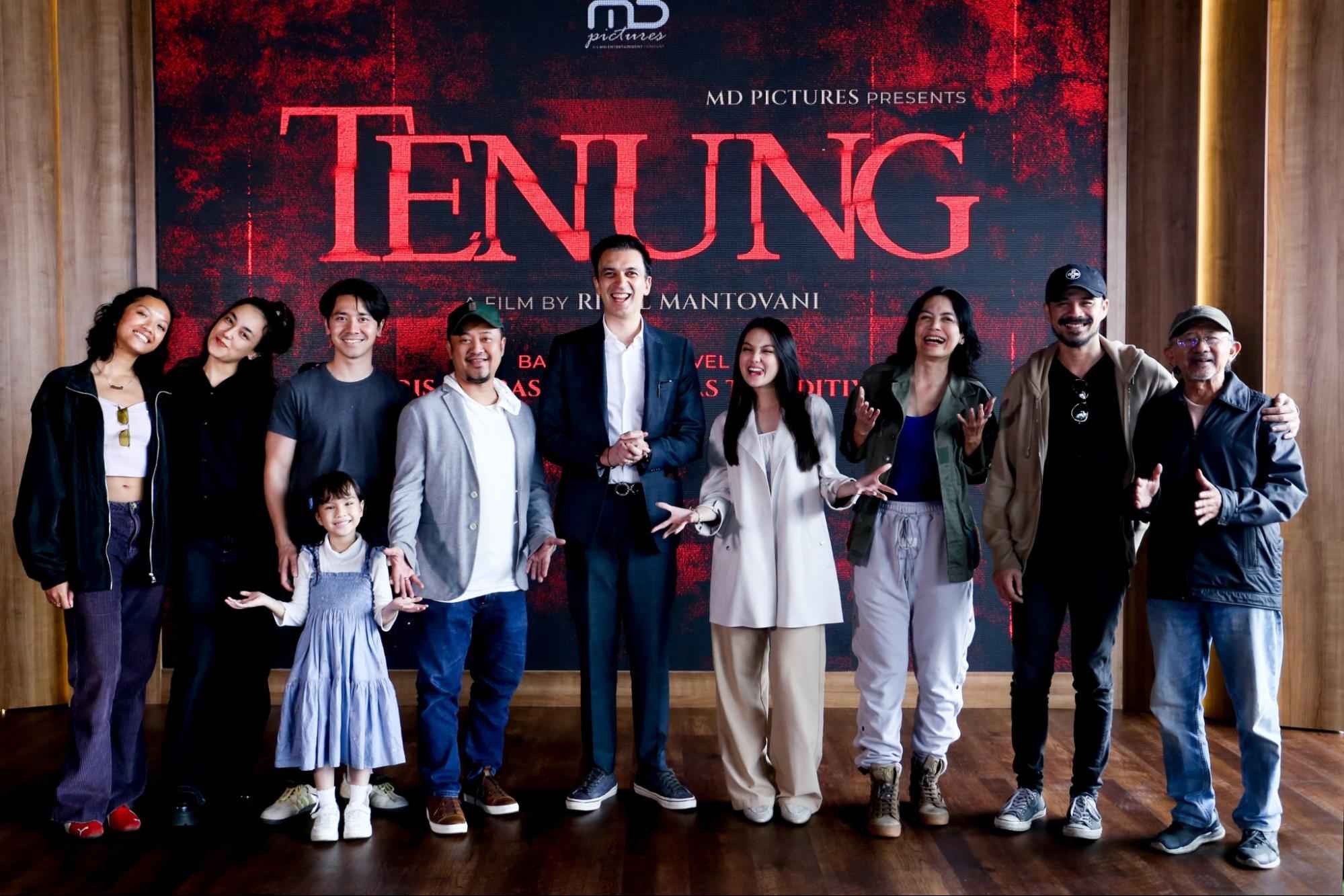 Tasyakuran film Tenung bersama CEO MD Manoj Punjabi.