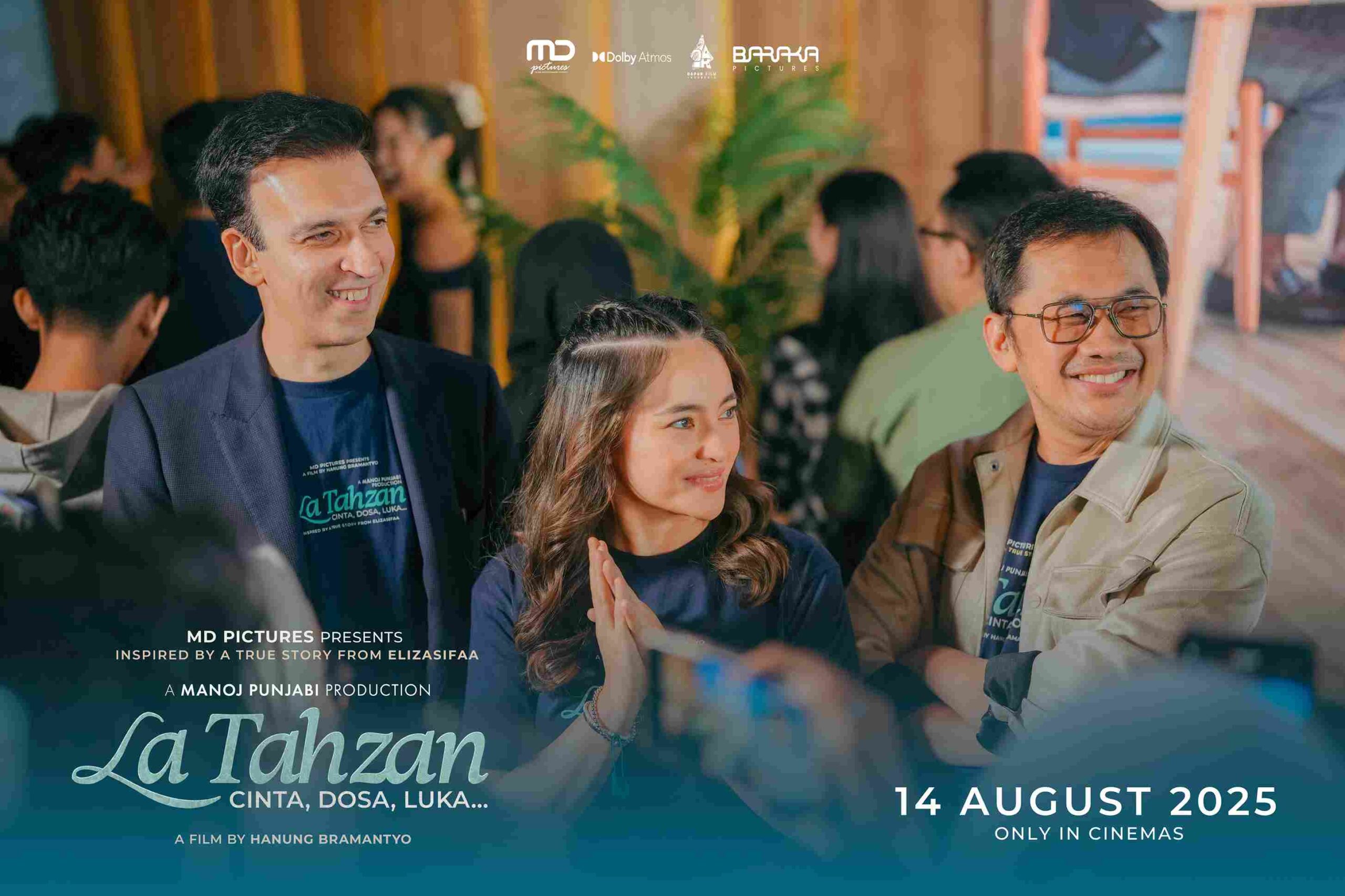 Marshanda saat konferensi pers di MD Place.