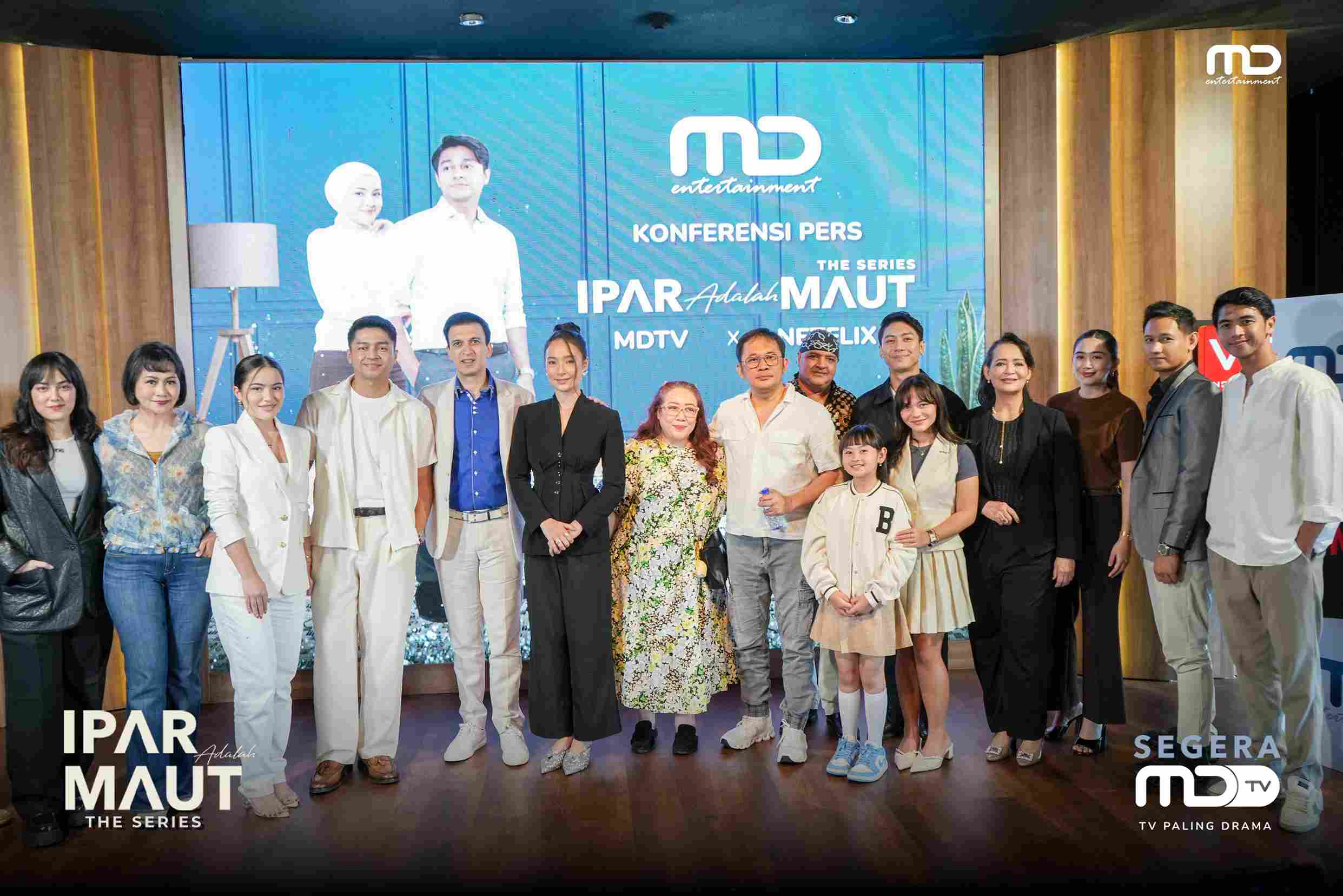Konferensi Pers Ipar Adalah Maut The Series MD X Netflix